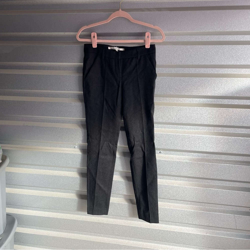 Hache slim wool pant